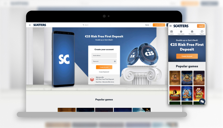 Scatters Casino App-schermafbeelding